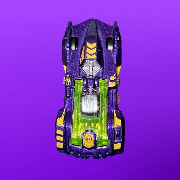 2015 Hot Wheels Turbot DHP31 Purple Die Cast Car Toy - Picture 3 of 5